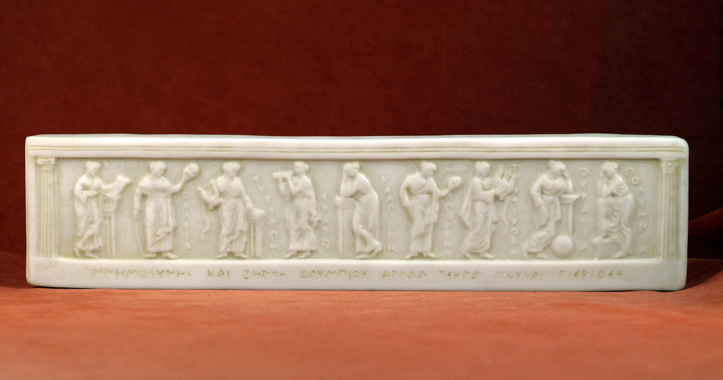 Apolo y las musas (placa)
